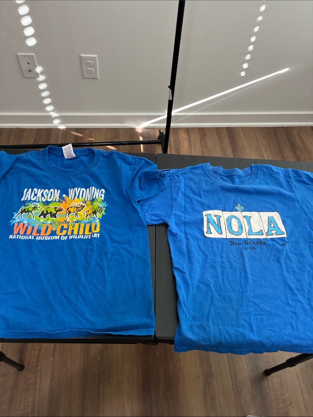Jackson Wyoming & NOLA Blue Kids Graphic T-Shirts - Pack of 2